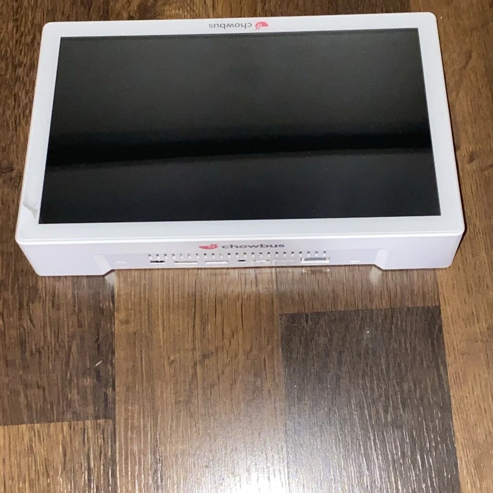 Chowbus Digital Menu Tablet Desktop Signage New Open‎ Box Power And Instructions